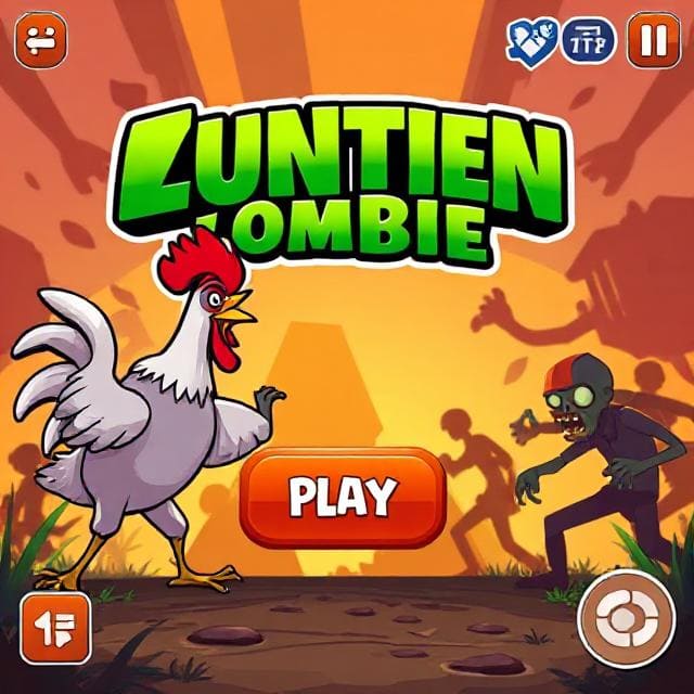 Epic chicken battle